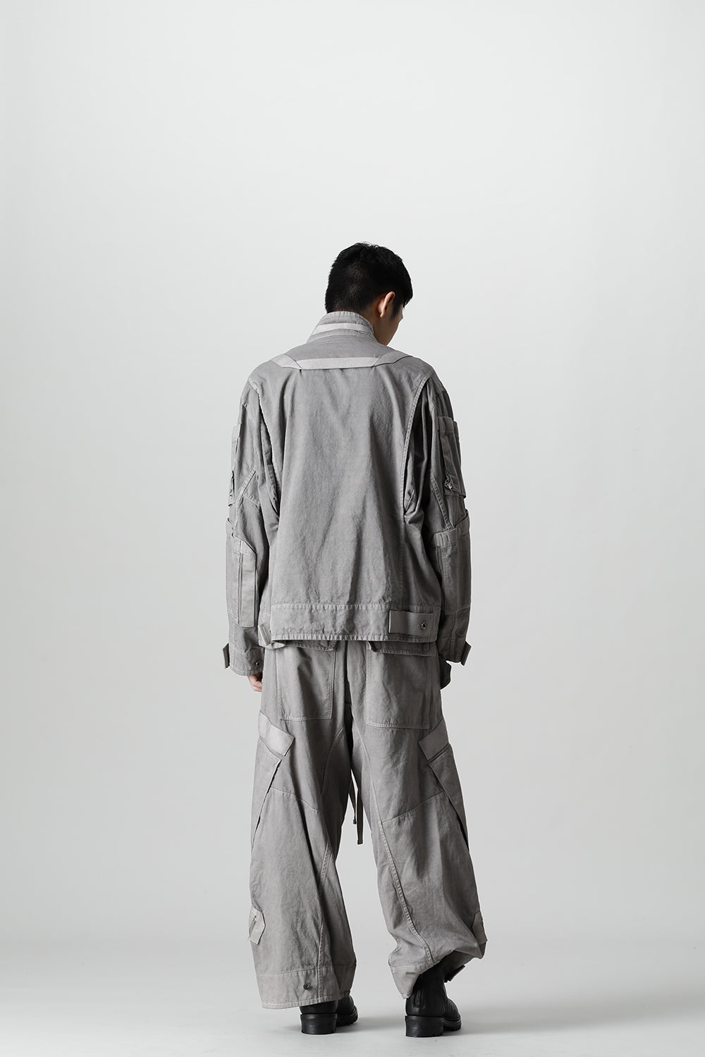 Multi Strap Blouson Gray