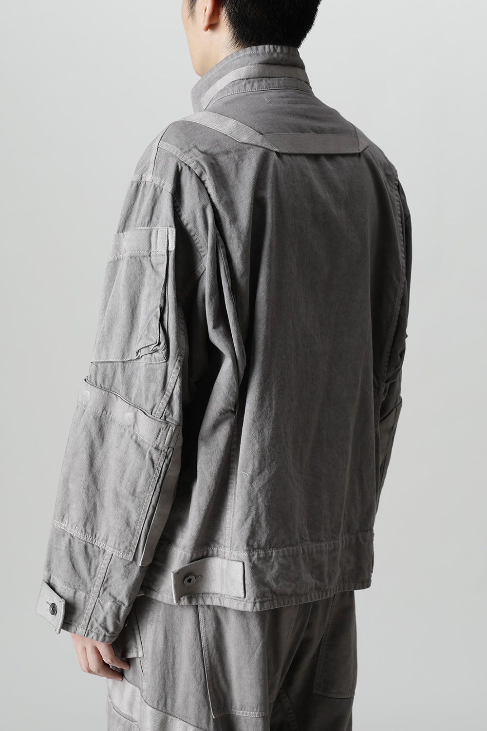 Multi Strap Blouson Gray