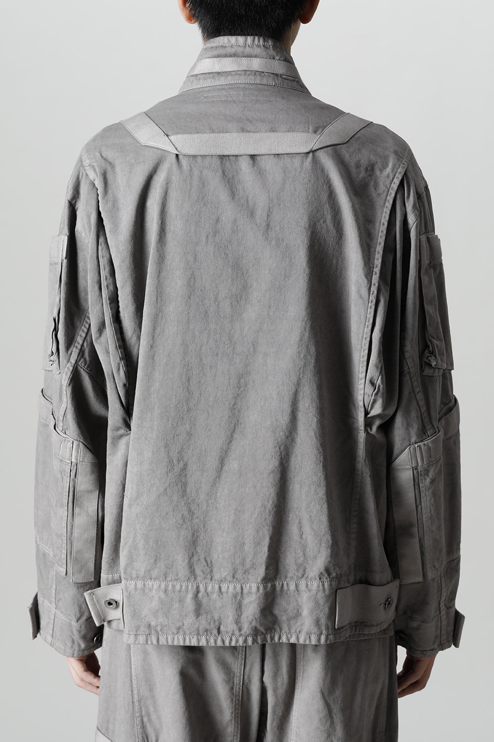 Multi Strap Blouson Gray