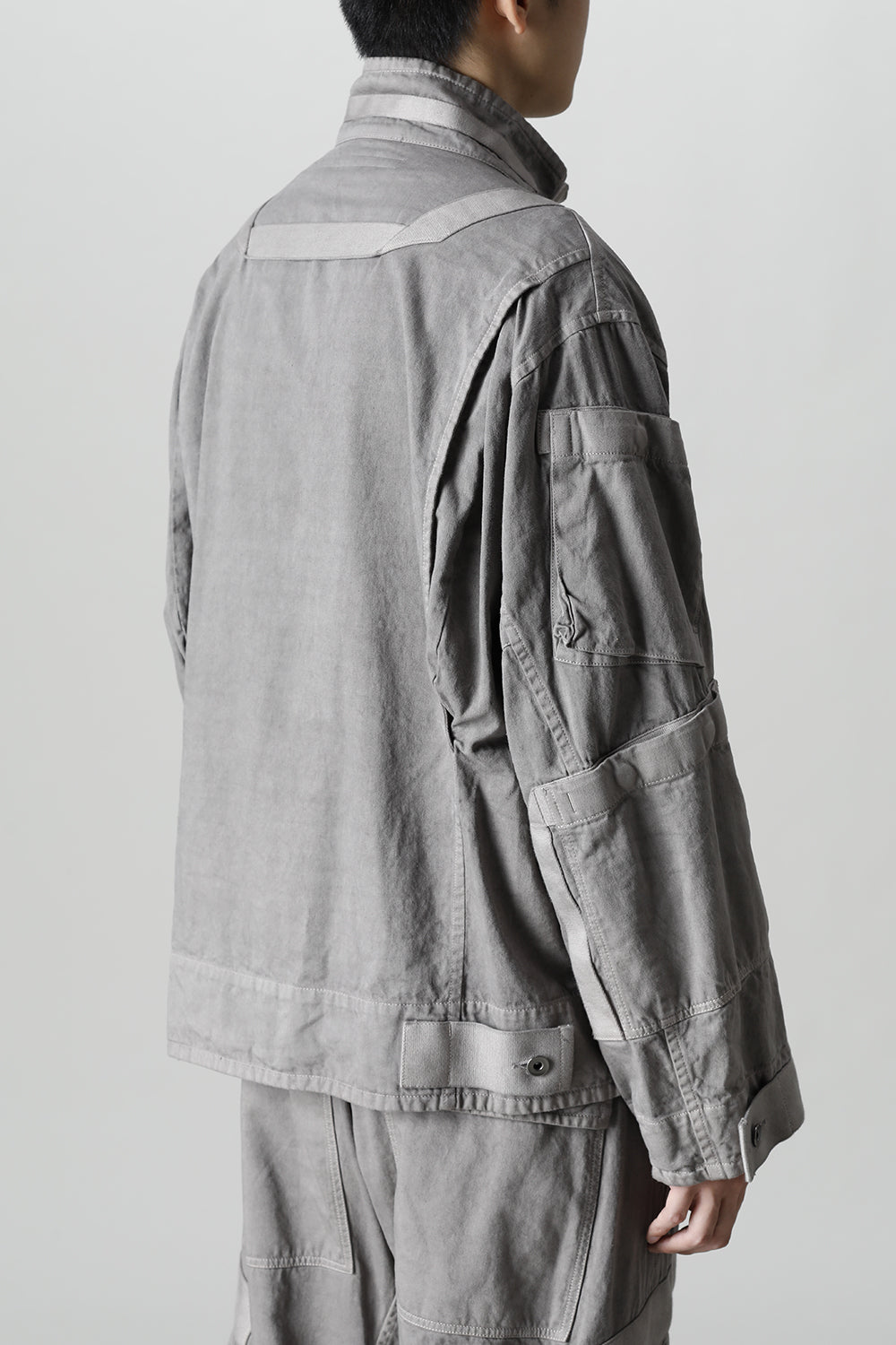 Multi Strap Blouson Gray