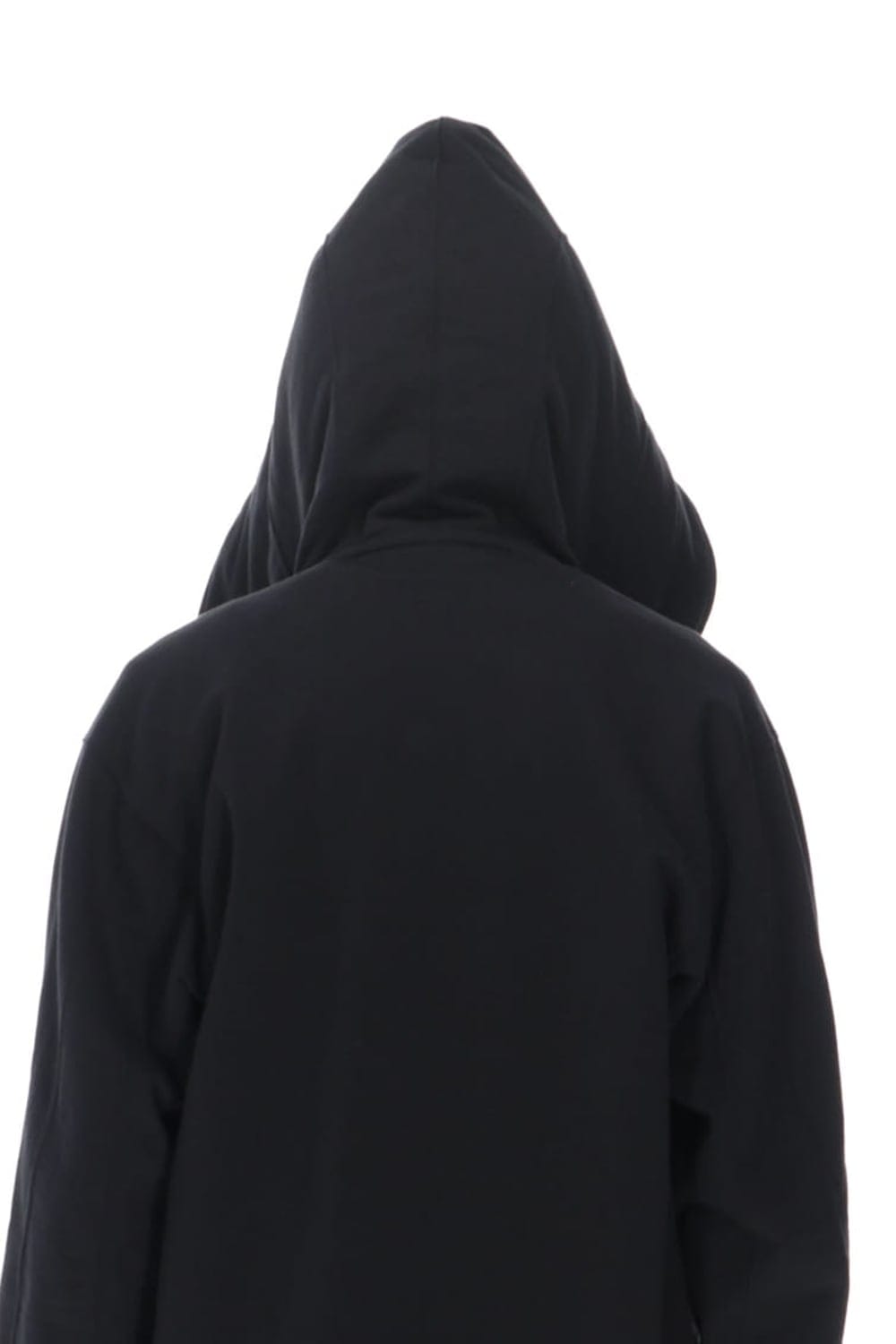 Sweat Front zip Hoodie Black