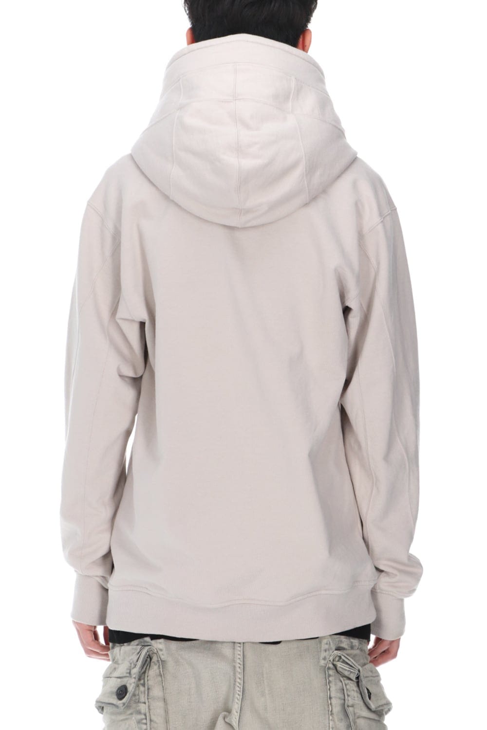 Sweat Front zip Hoodie Plaster