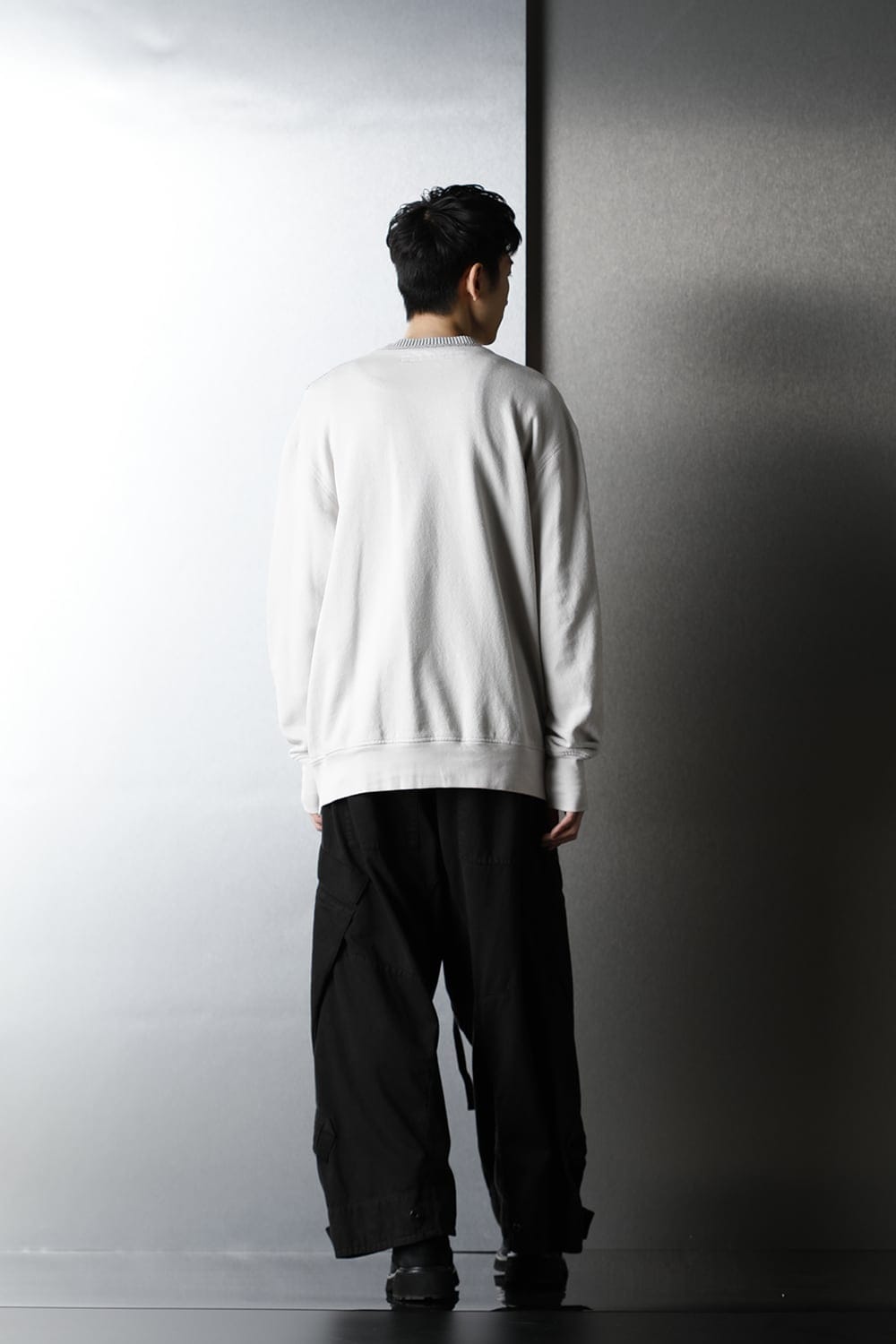 Front Knit Sweatshirt Plaster