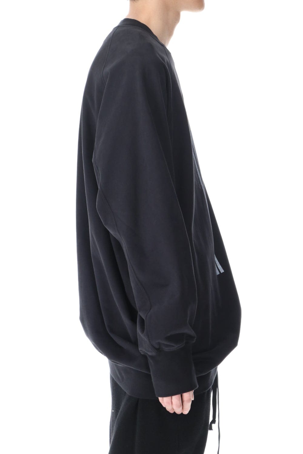 Print Sweatshirt Black