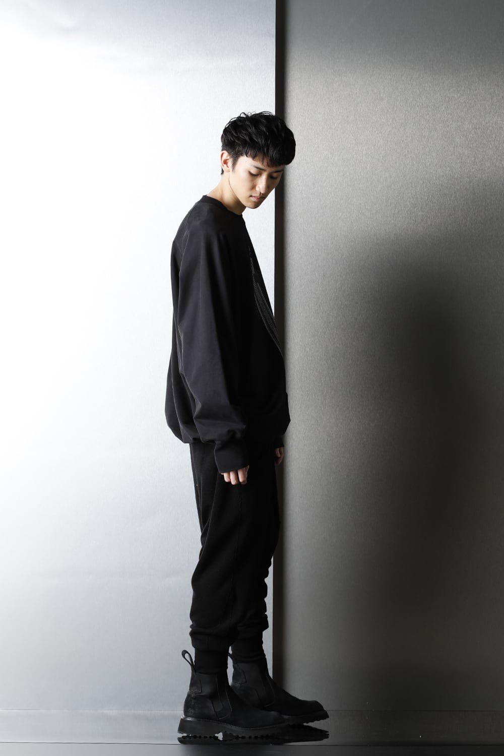 Print Sweatshirt Black