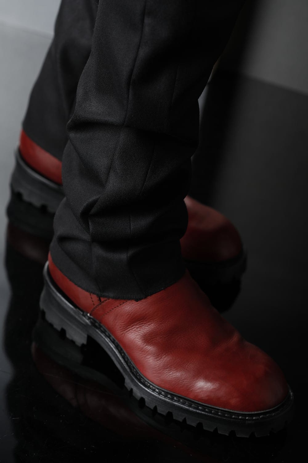 Engineer boot Red