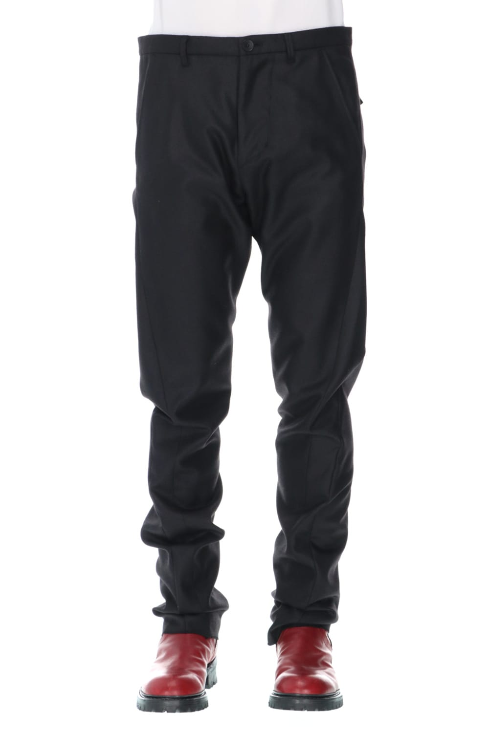 Wool Saxony Silm pants