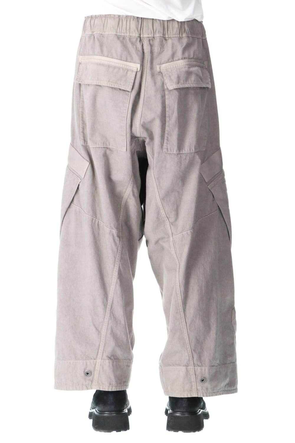 Multi strap Baggy pants Gray