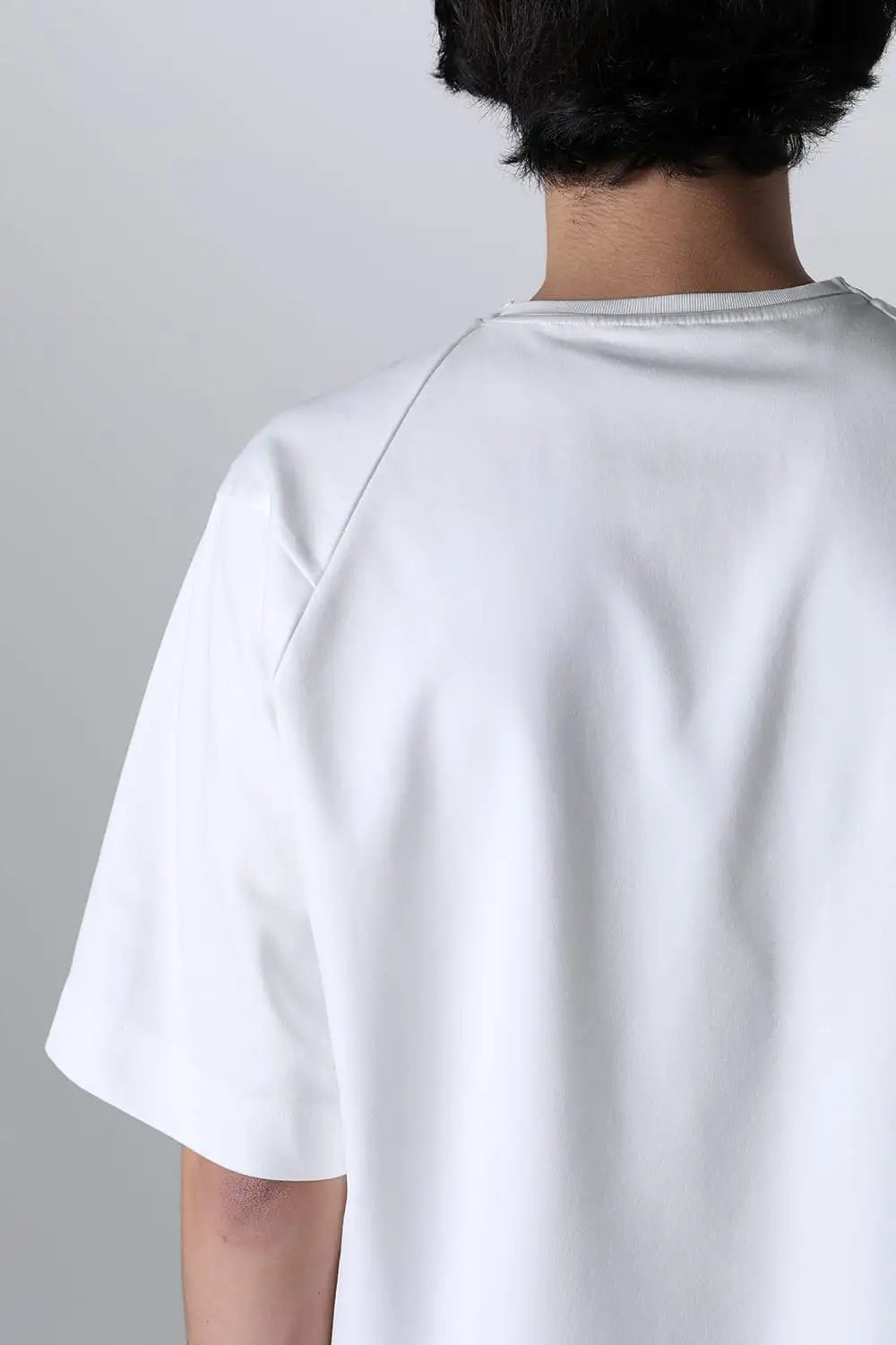 ショートスリーブTシャツ White × White cord