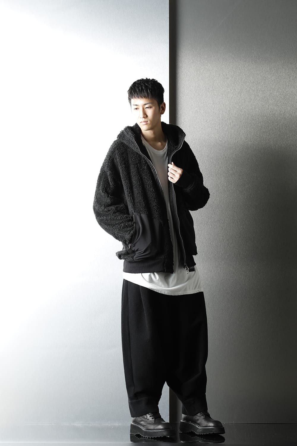 Heavy Boa Cargo parka