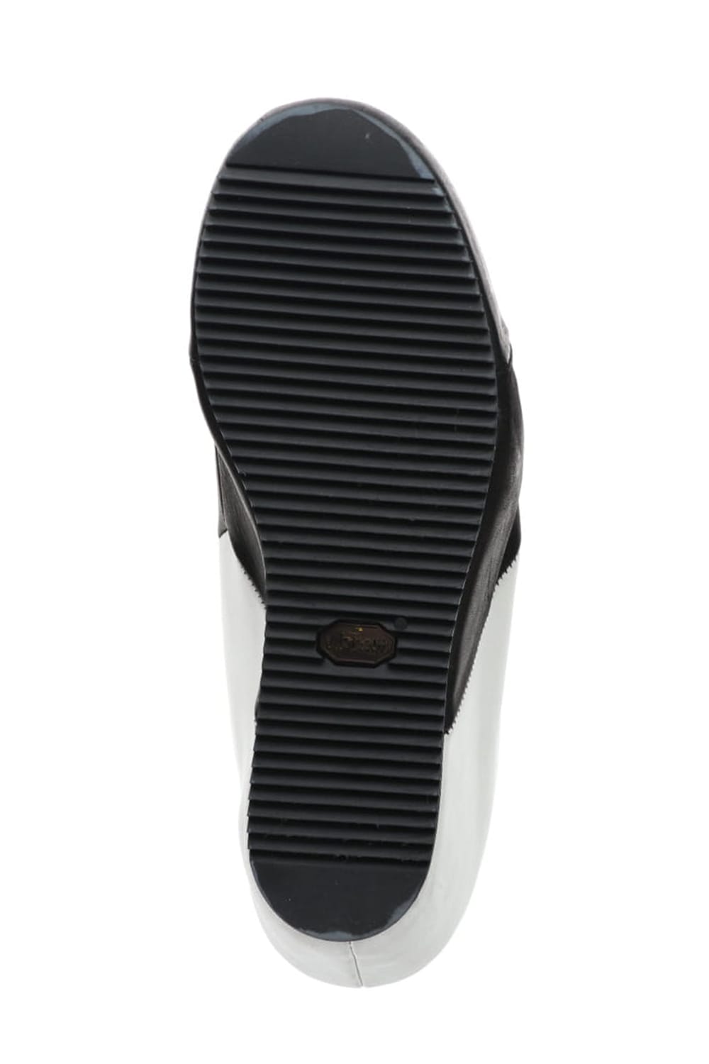 Prism In heeled boots Black × White