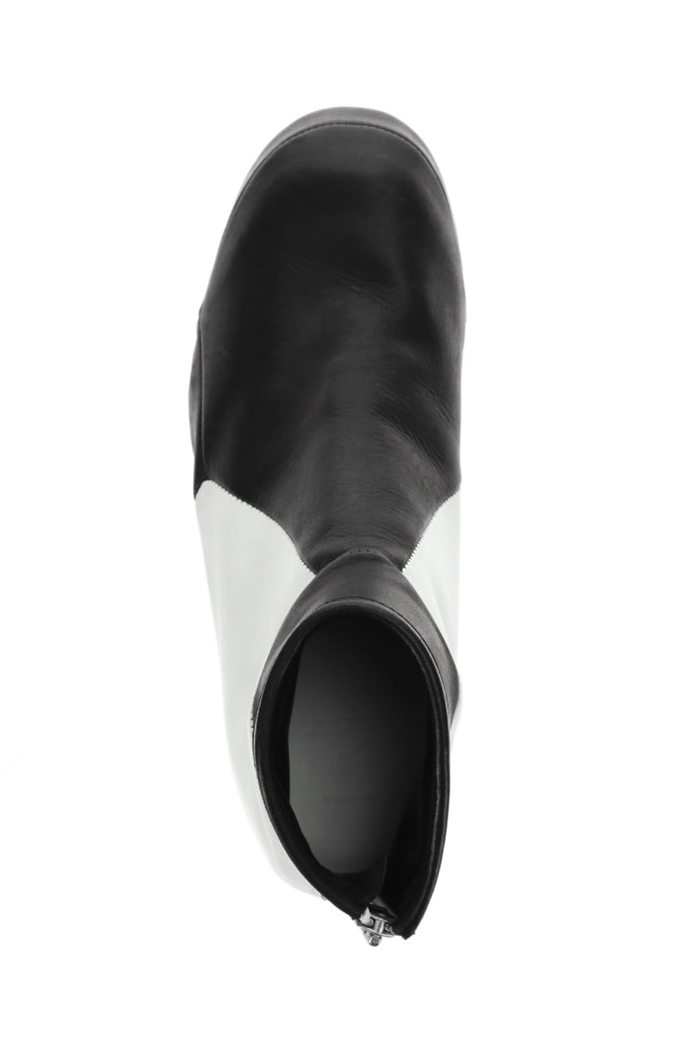 Prism In heeled boots Black × White