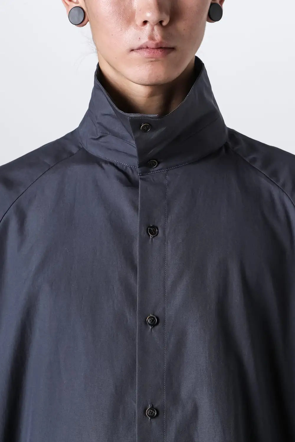 Shirt 120/2 cotton Blue Gray