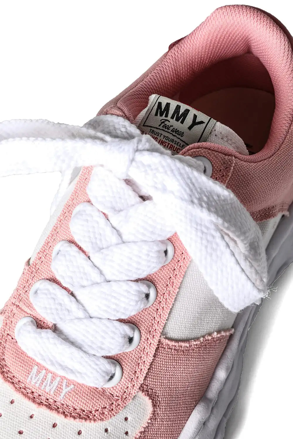 WAYNE Original sole Canvas Low-Cut sneakers Pink/White