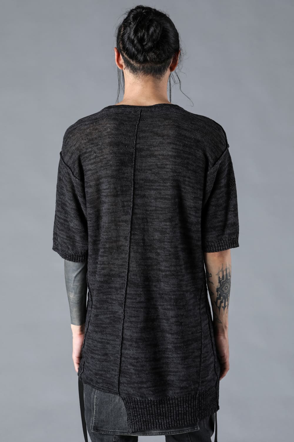 リネンニットTシャツ