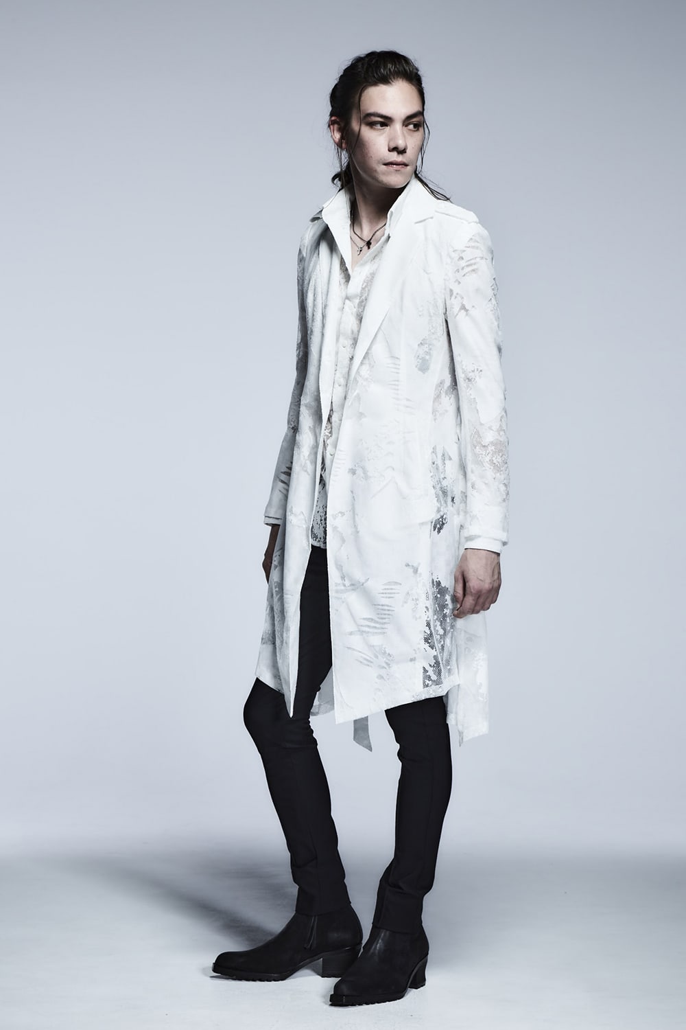 フレアー ジャケット ホワイト