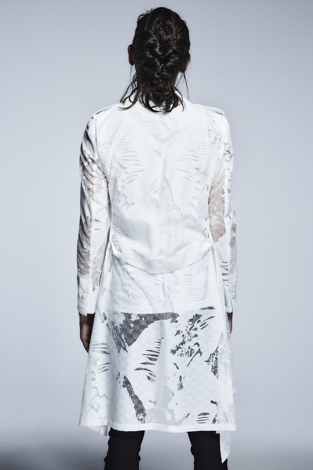 フレアー ジャケット ホワイト