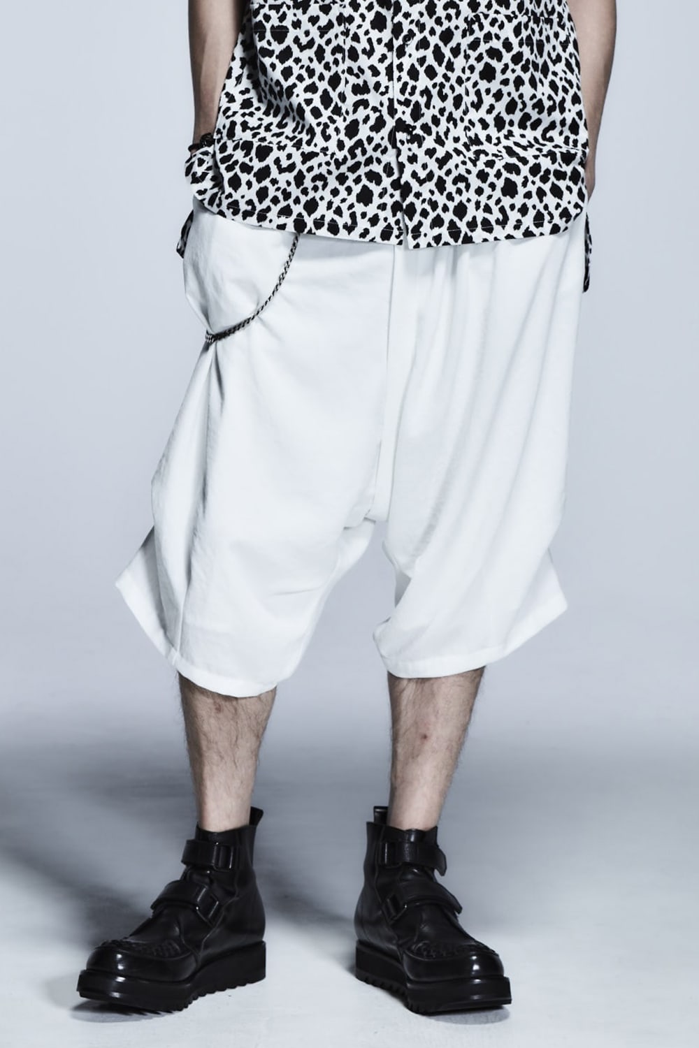 Saruel Loose Pants White