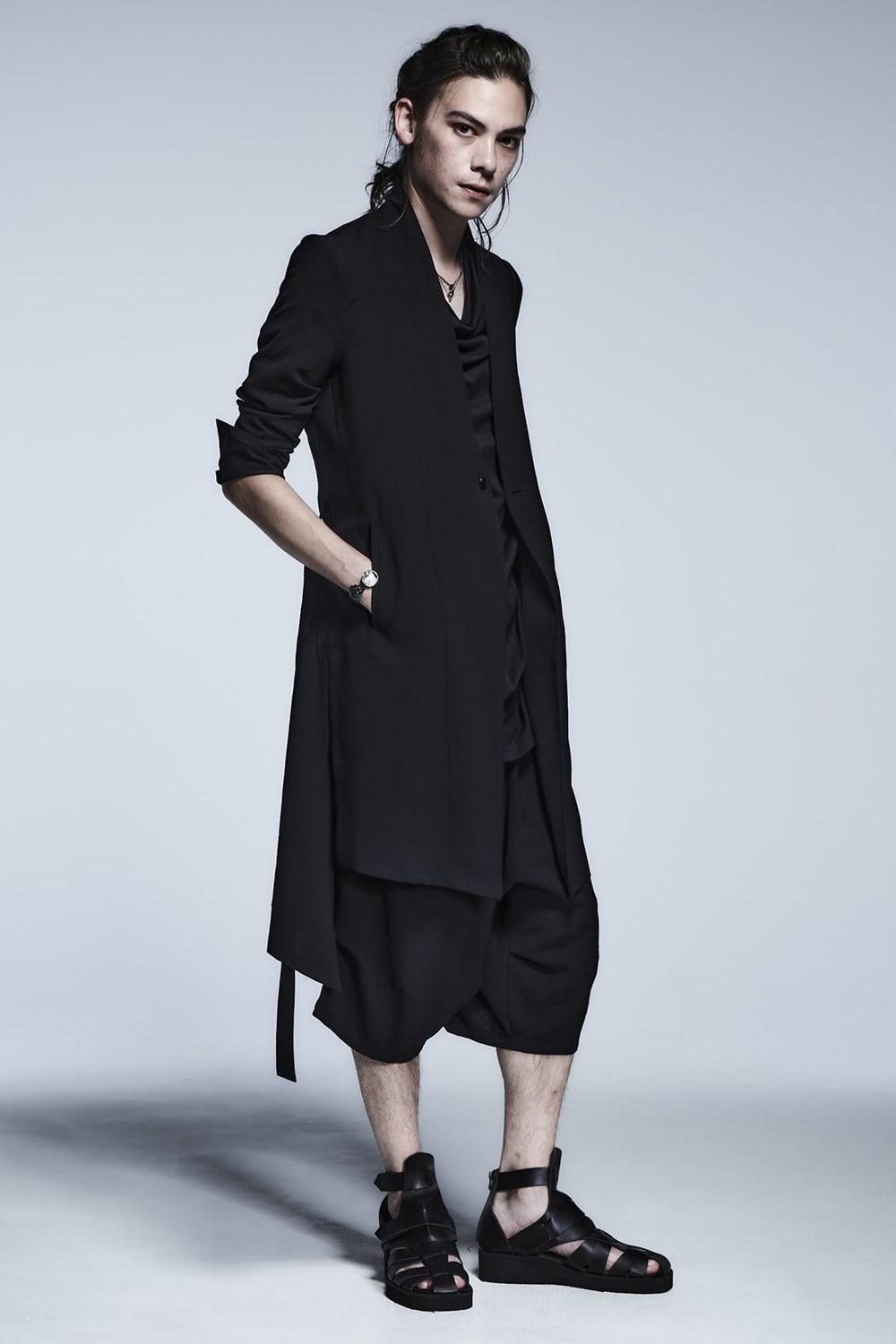 Saruel Loose Pants  Black