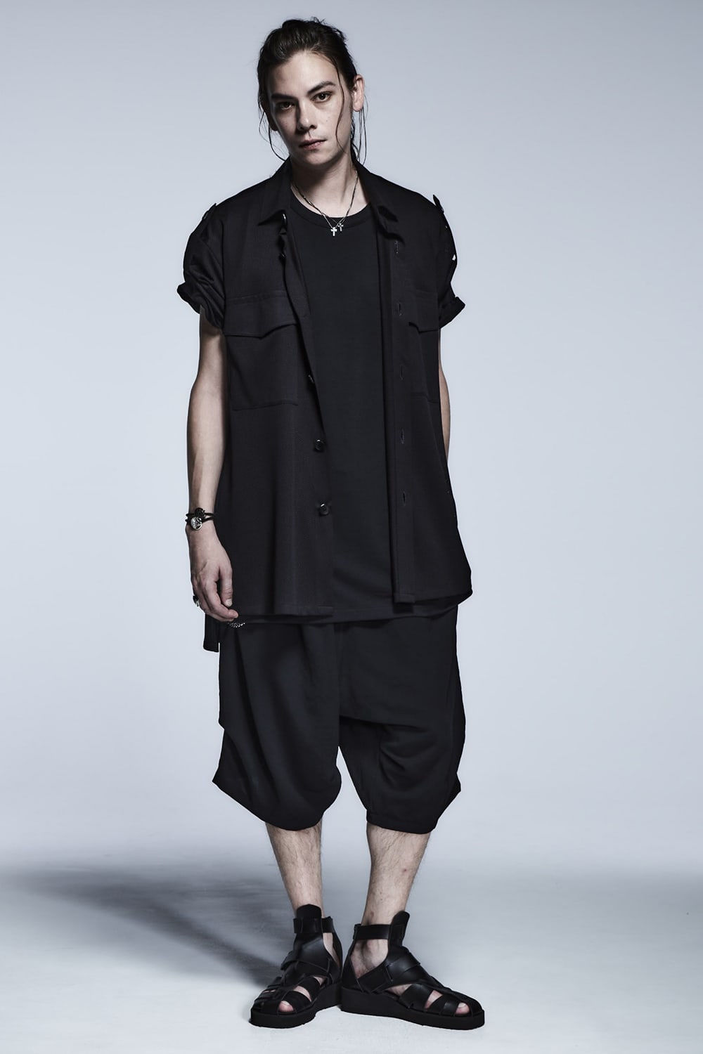 Drop Shoulder T-Shirts Black