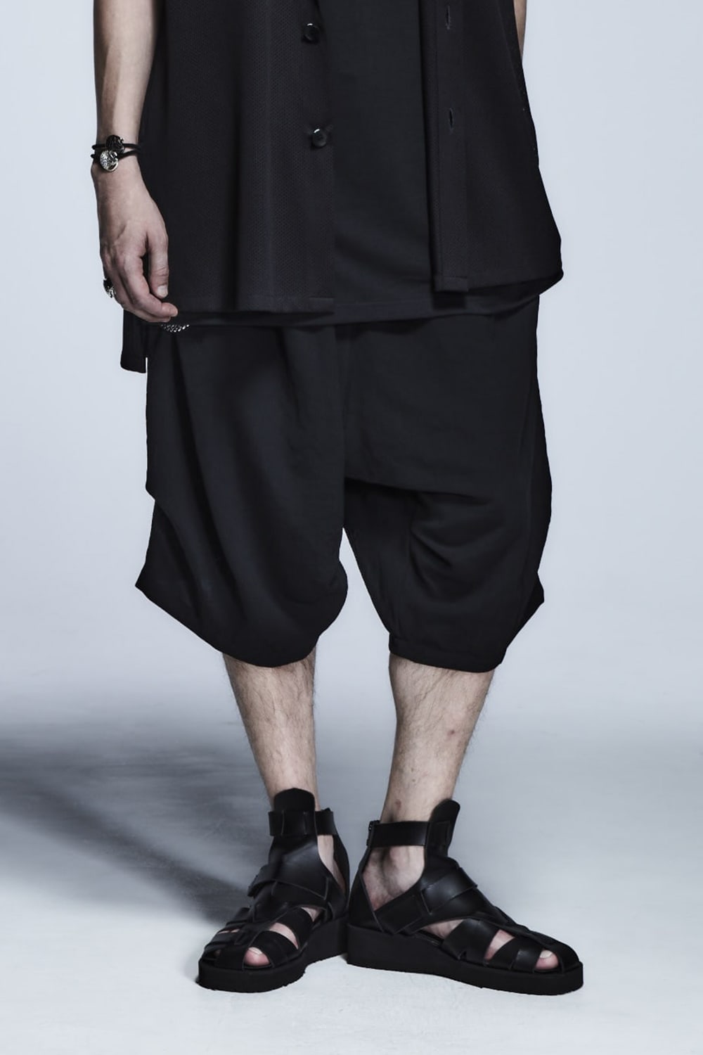 Saruel Loose Pants  Black
