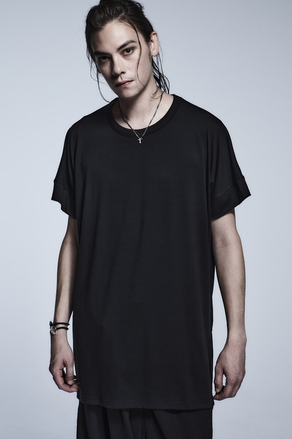 Drop Shoulder T-Shirts Black