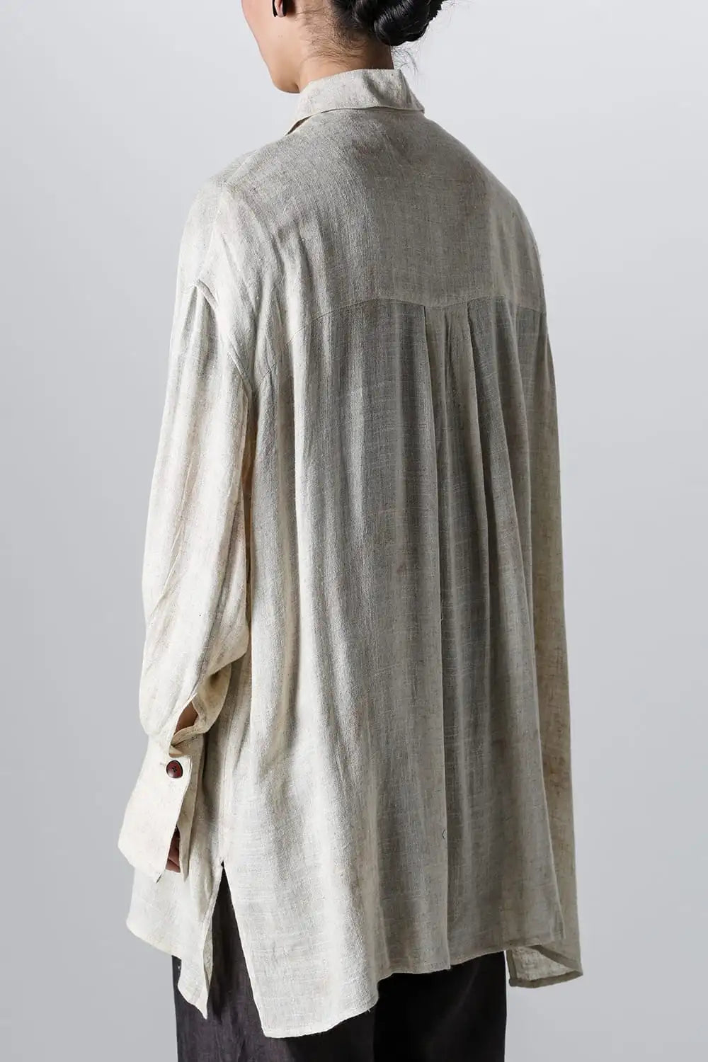 Hand Dyed DB Pocket Oversized Shirt