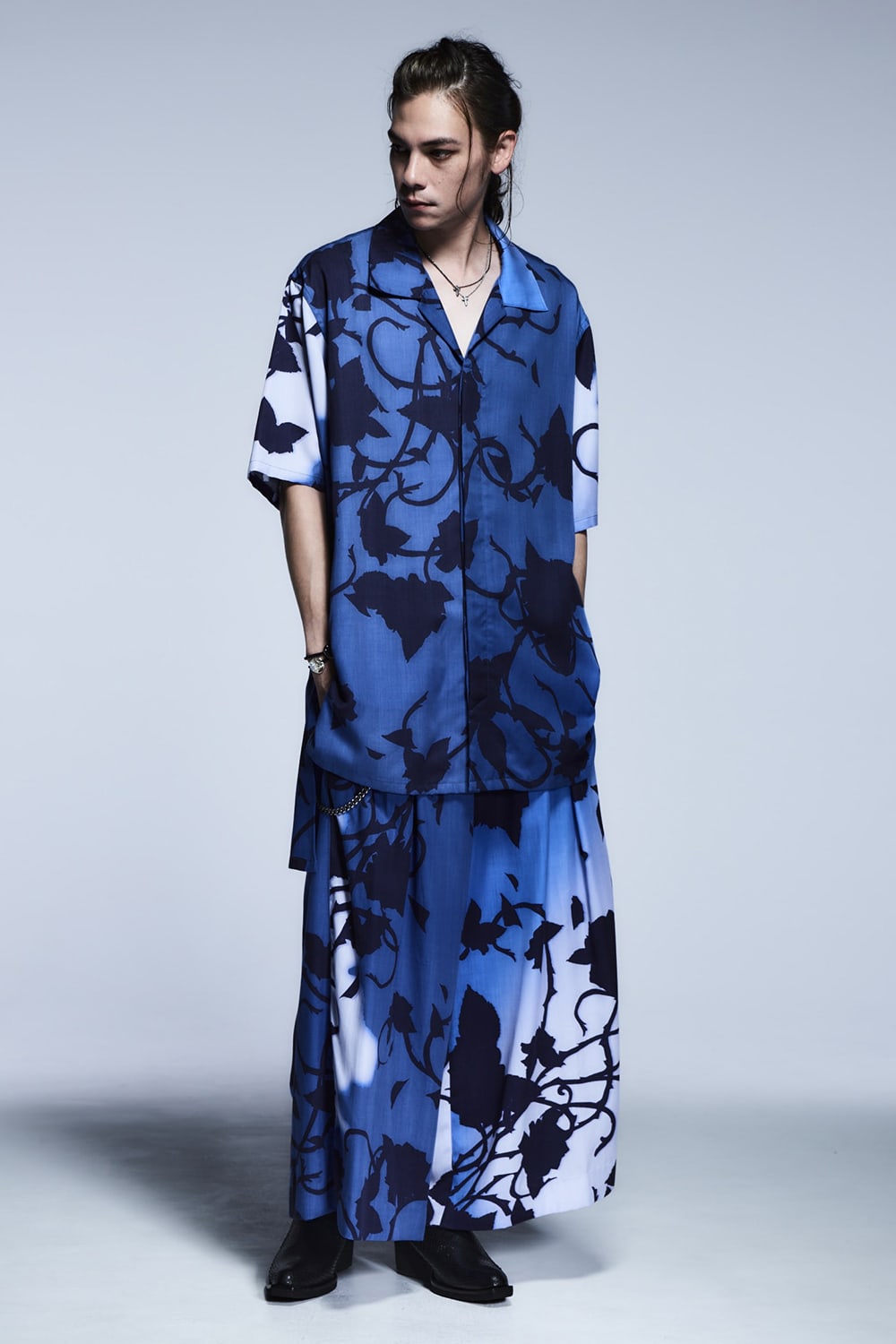 Long KAIKIN Shirts Blue