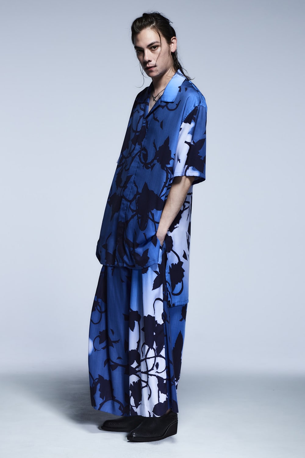 Long KAIKIN Shirts Blue