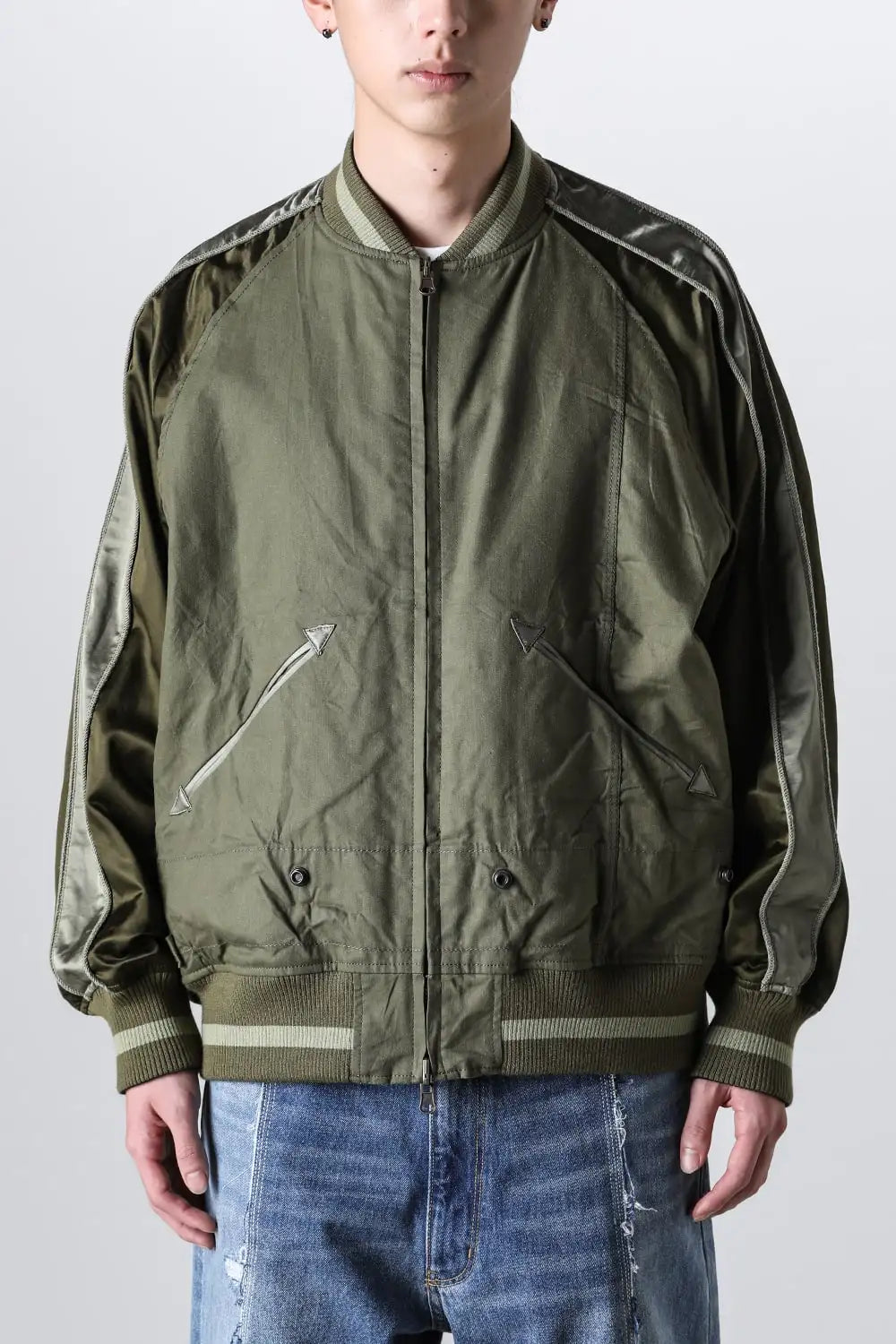 Nothing Reversible Souvenir Jacket Khaki/Black