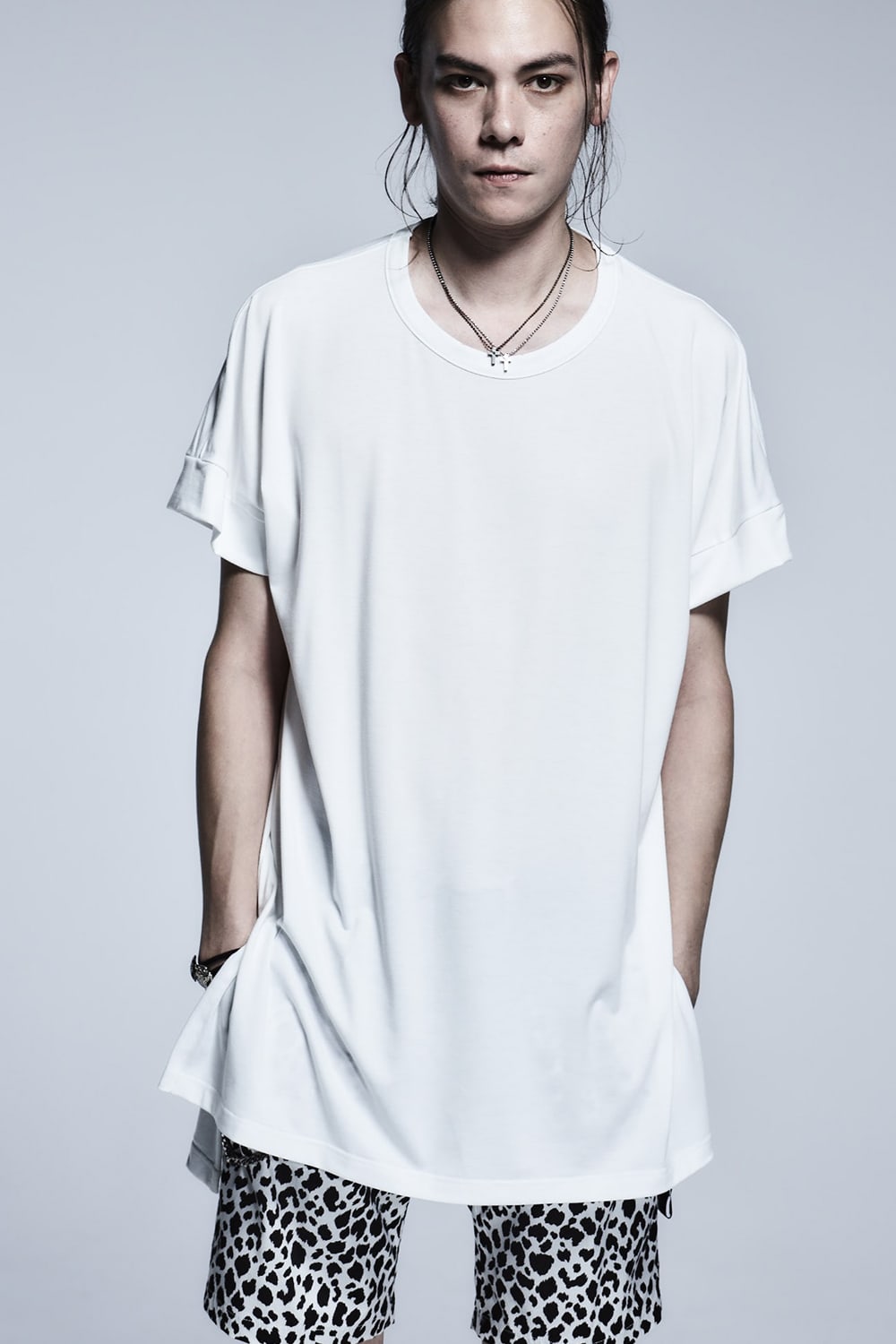 Drop Shoulder T-Shirts White