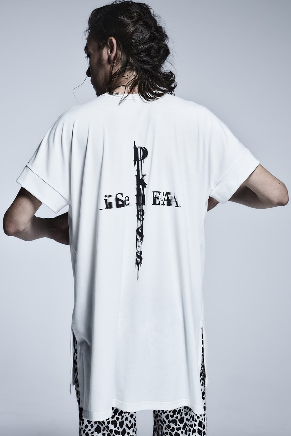 Drop Shoulder T-Shirts White