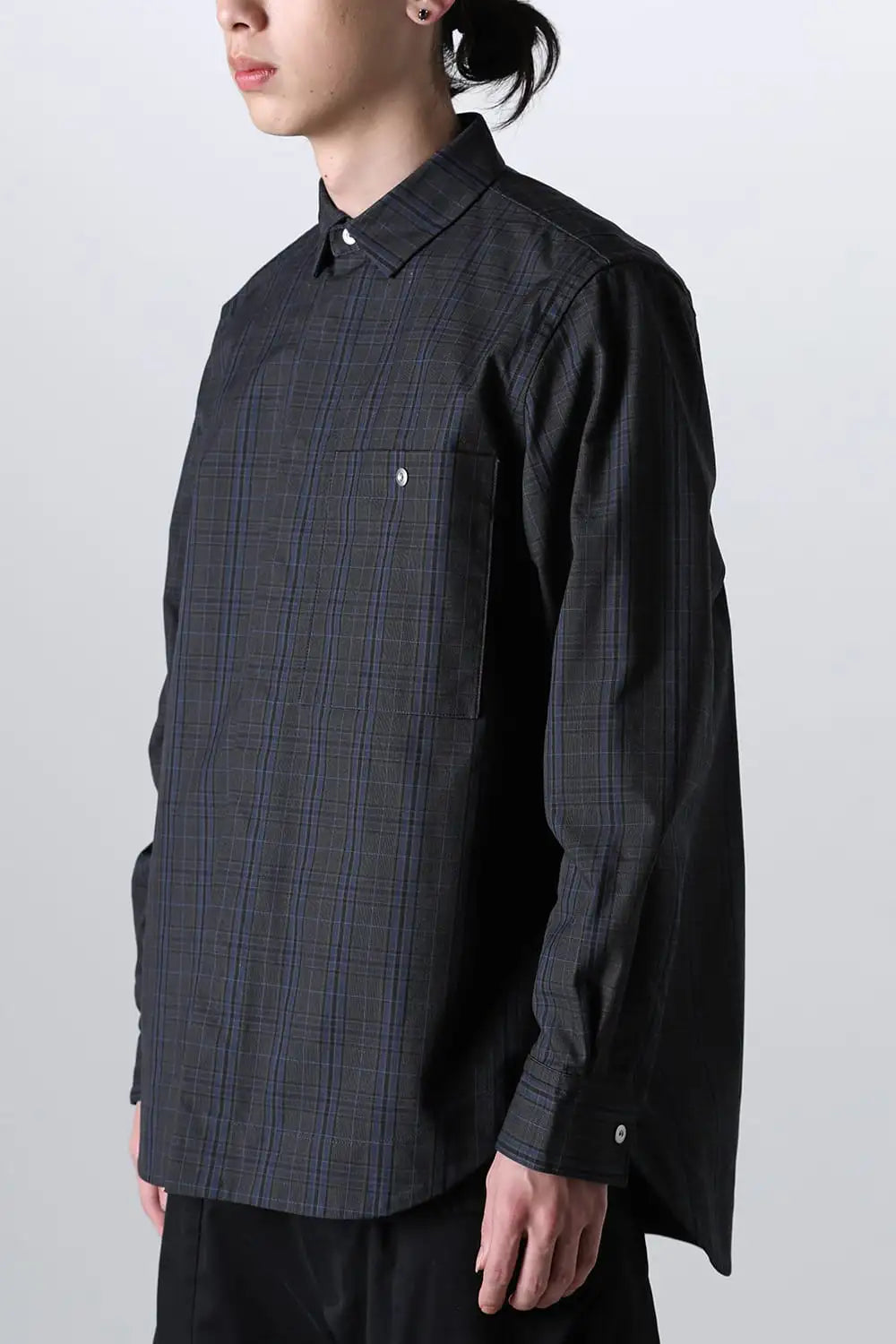 シャツブルゾン テクノタータンチェック