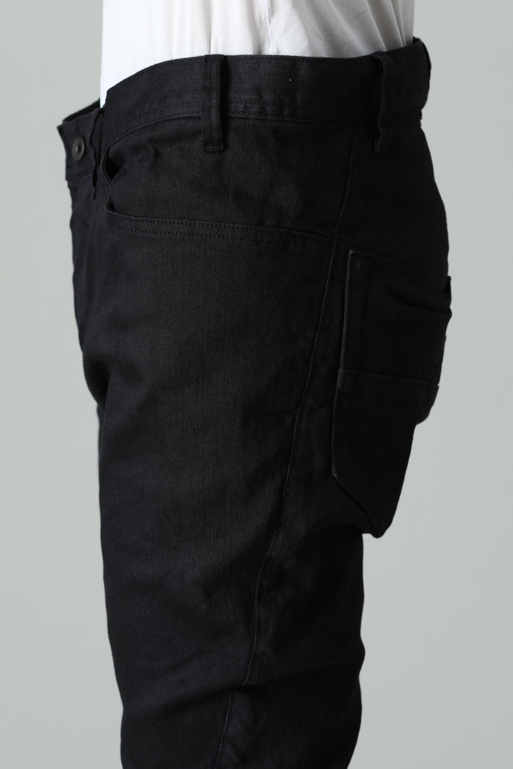Indirect Skinny Denim Black