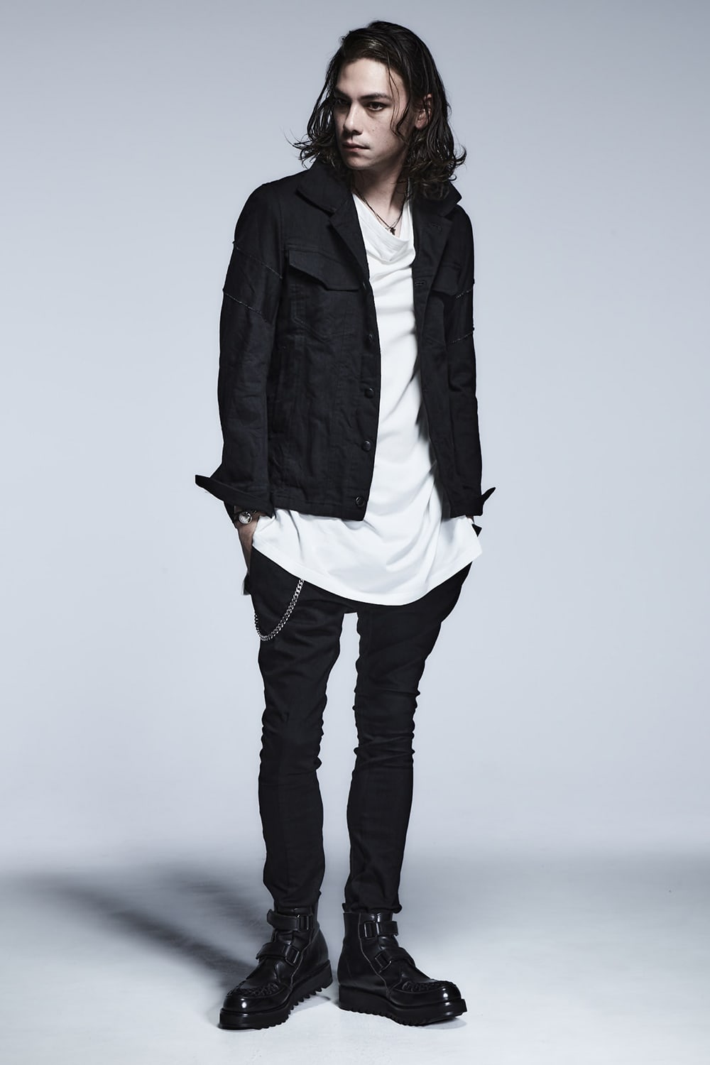 ルーズ ドルマン Tシャツ ホワイト