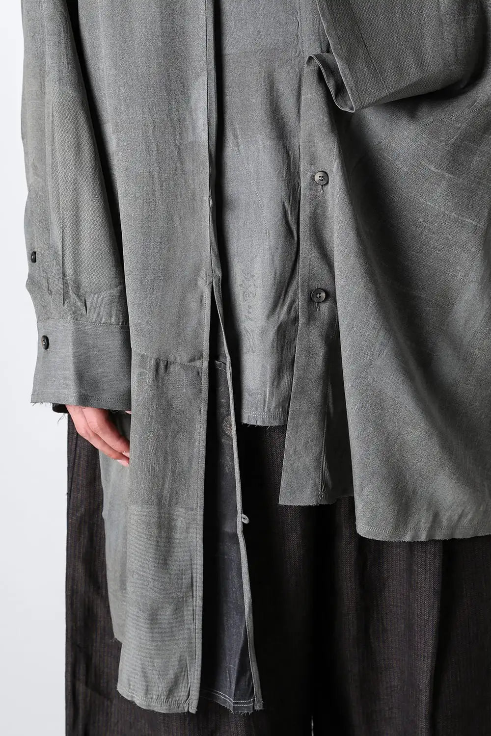 Deconstructed Long Shirt