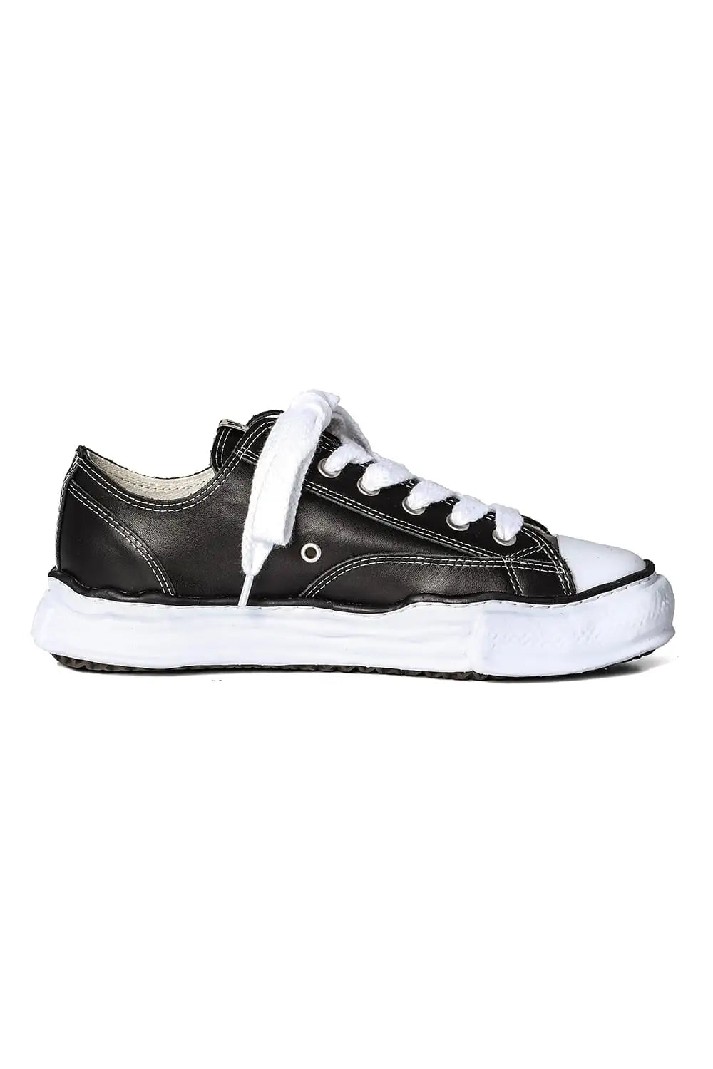 PETERSON Leather Low-Cut sneaker Black