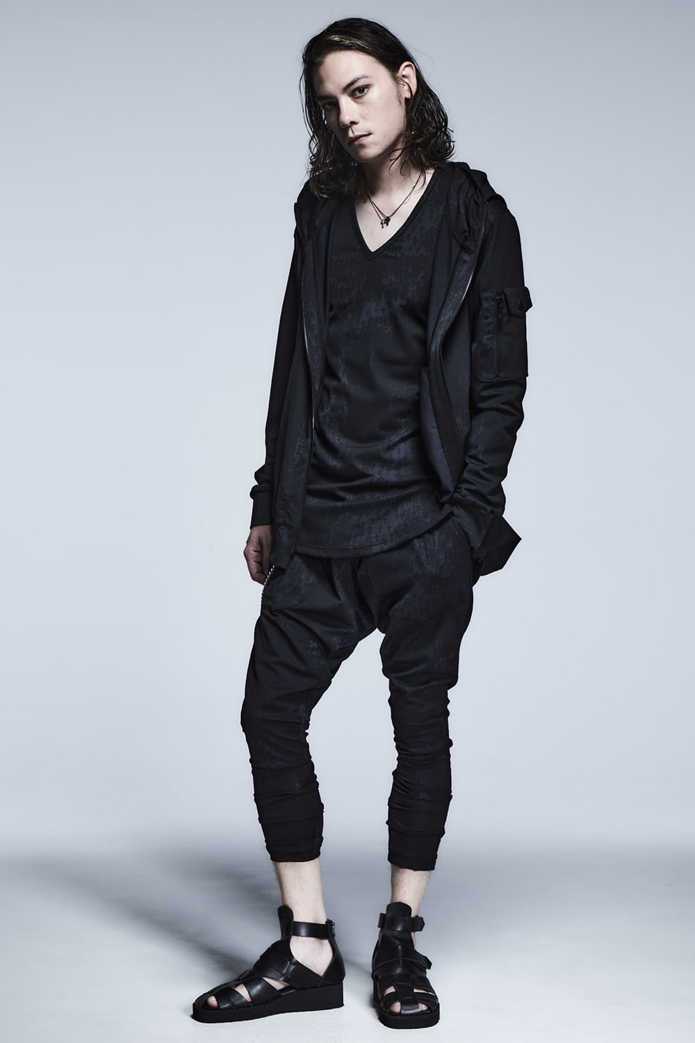 Cross Dot LongTankTop