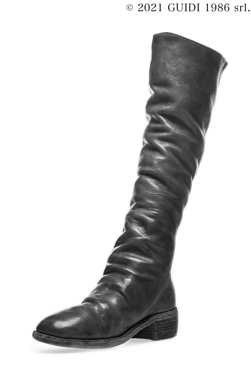 7910 - Back Zip Knee-High Boots