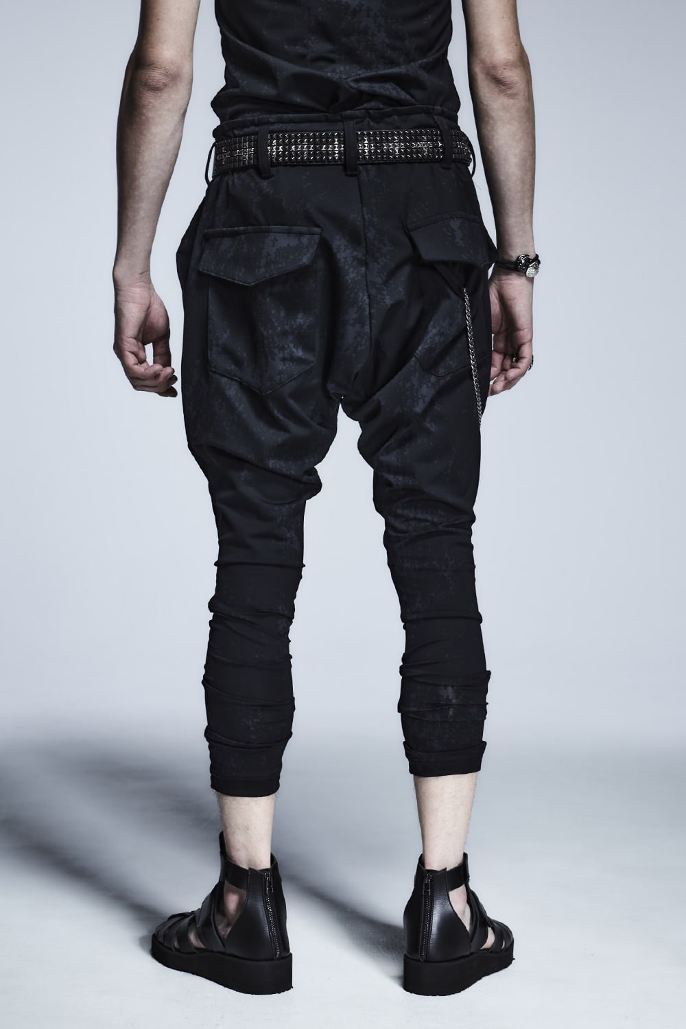 Cross Dot Sarrouel Jersey Pants
