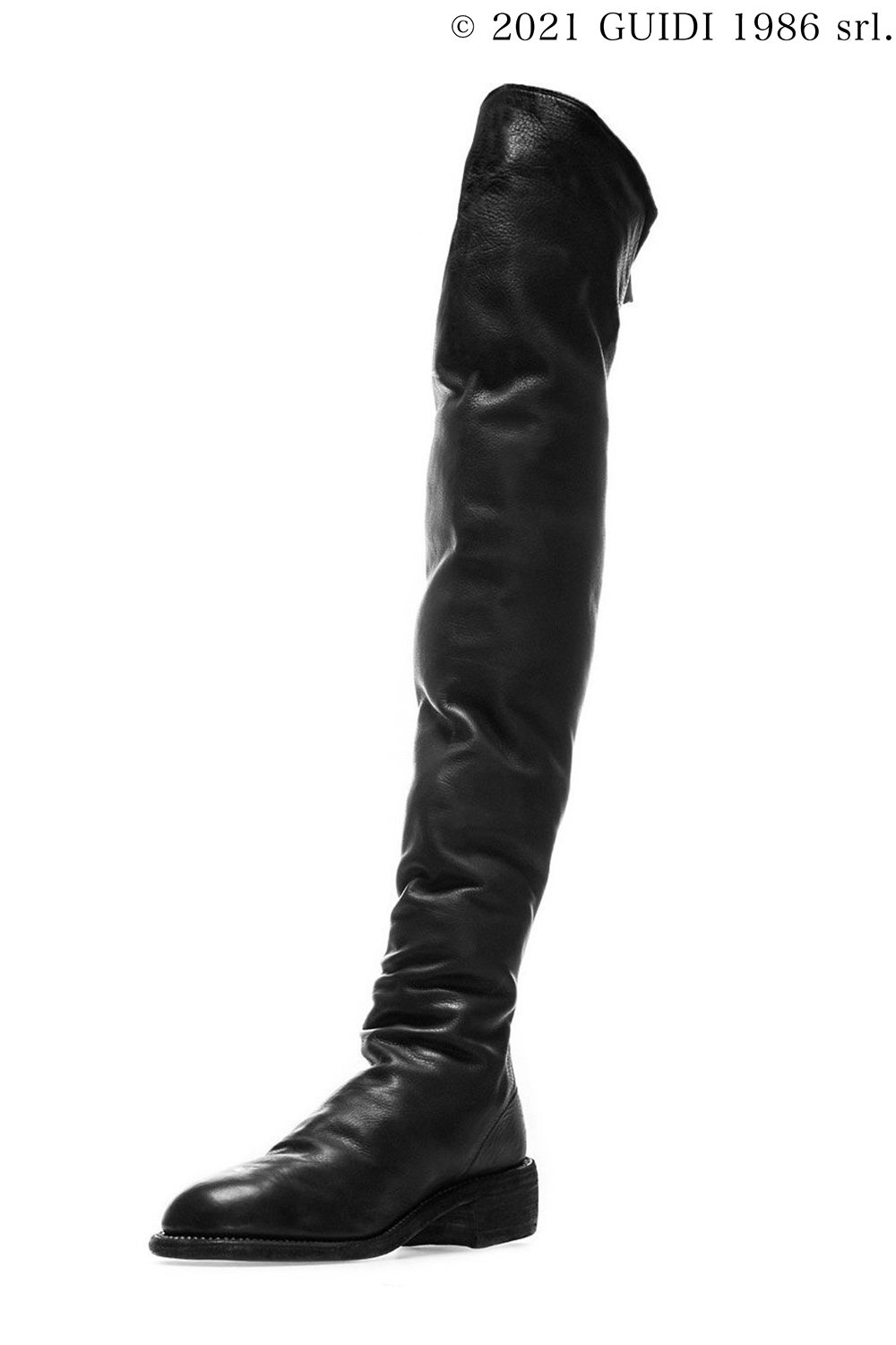 7912 - Over Knee Back Zip Boots