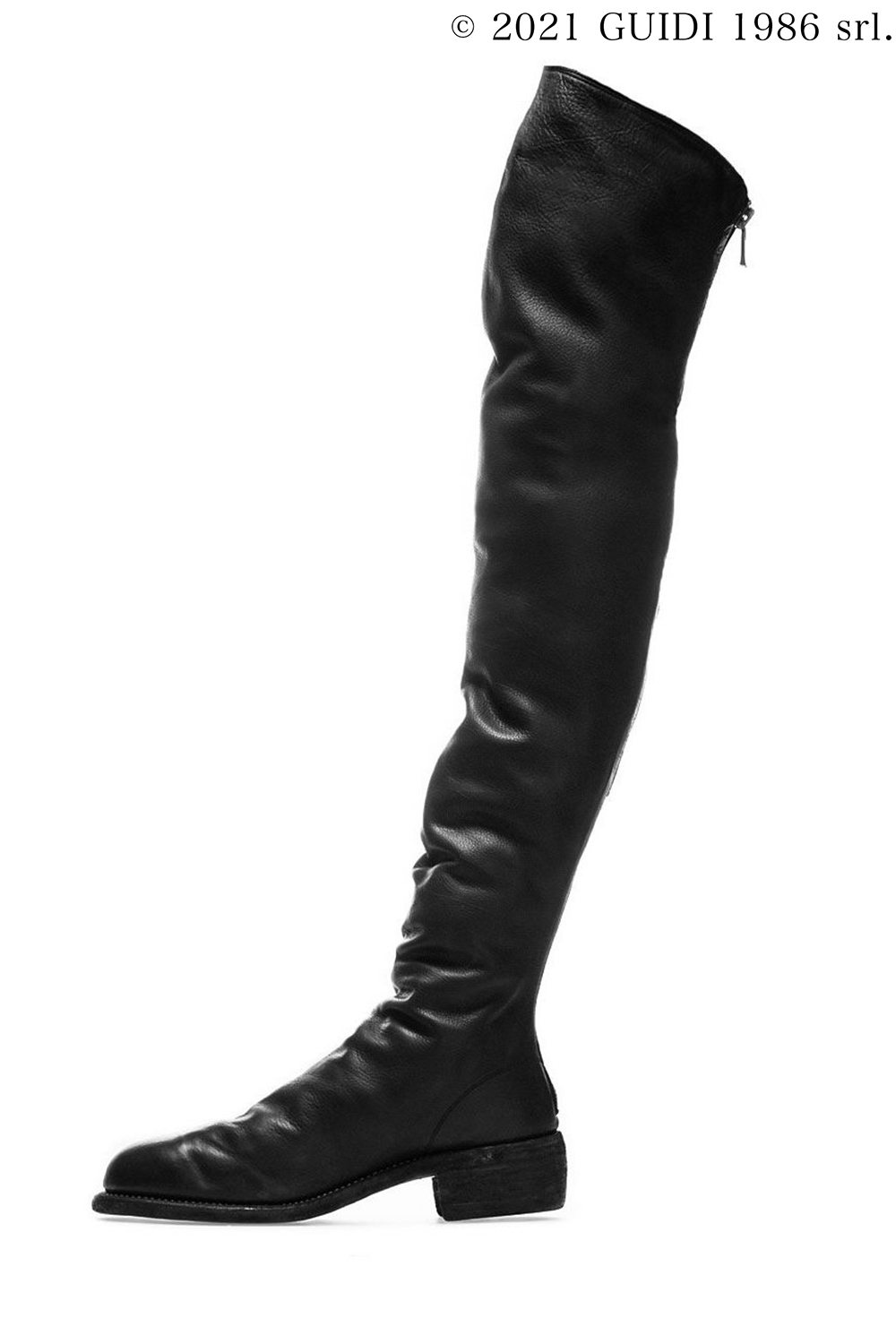 7912 - Over Knee Back Zip Boots