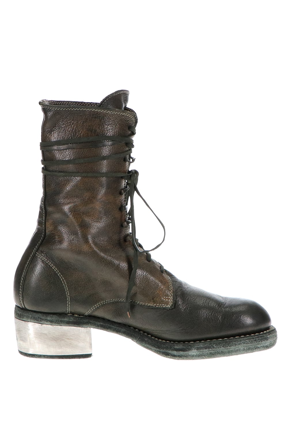 791 - Laced Up Long Army Boots