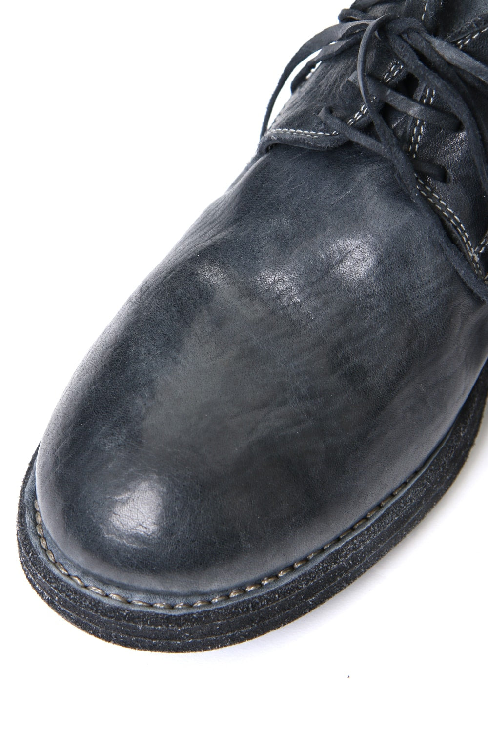 Classic Derby Shoes Double Sole - Horse Full Grain Leather