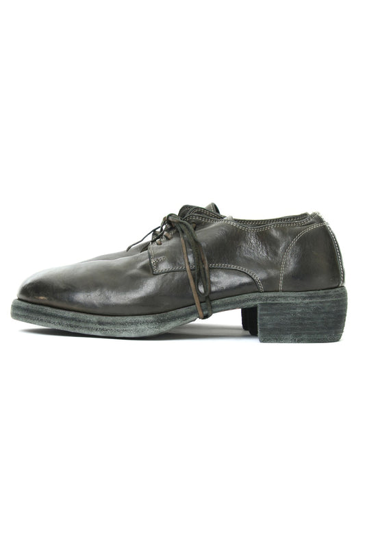 Classic Derby Shoes Double Sole - Horse Full Grain Leather