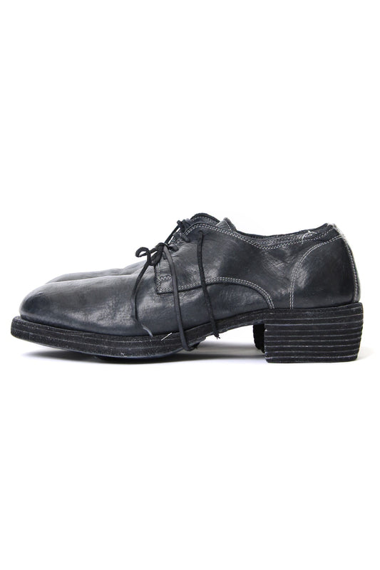 Classic Derby Shoes Double Sole - Horse Full Grain Leather