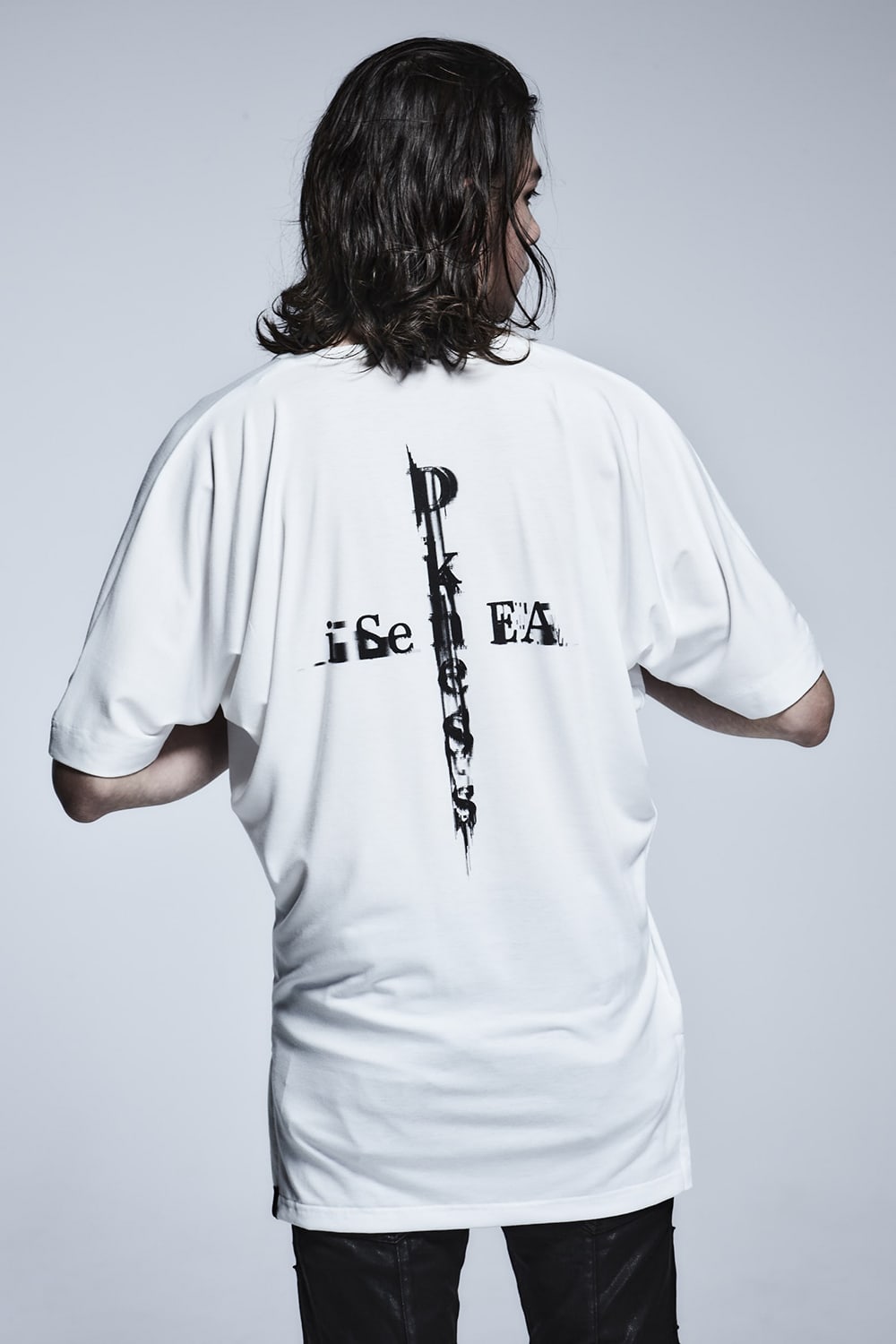 ドルマン Ｖネック Tシャツ ホワイト