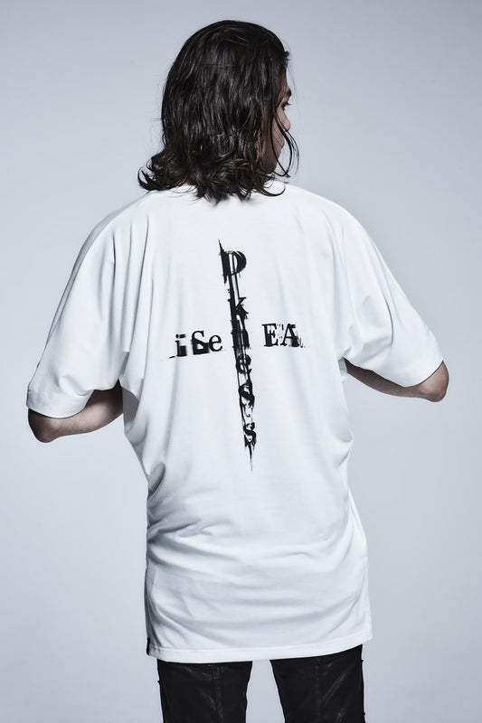 ドルマン Ｖネック Tシャツ ホワイト