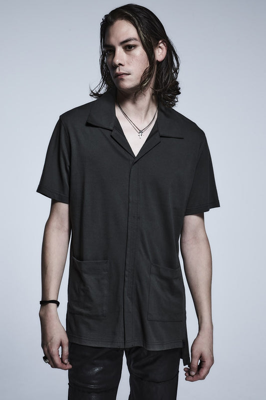 PullOver KAIKIN Shirts(Skull Print) Grey