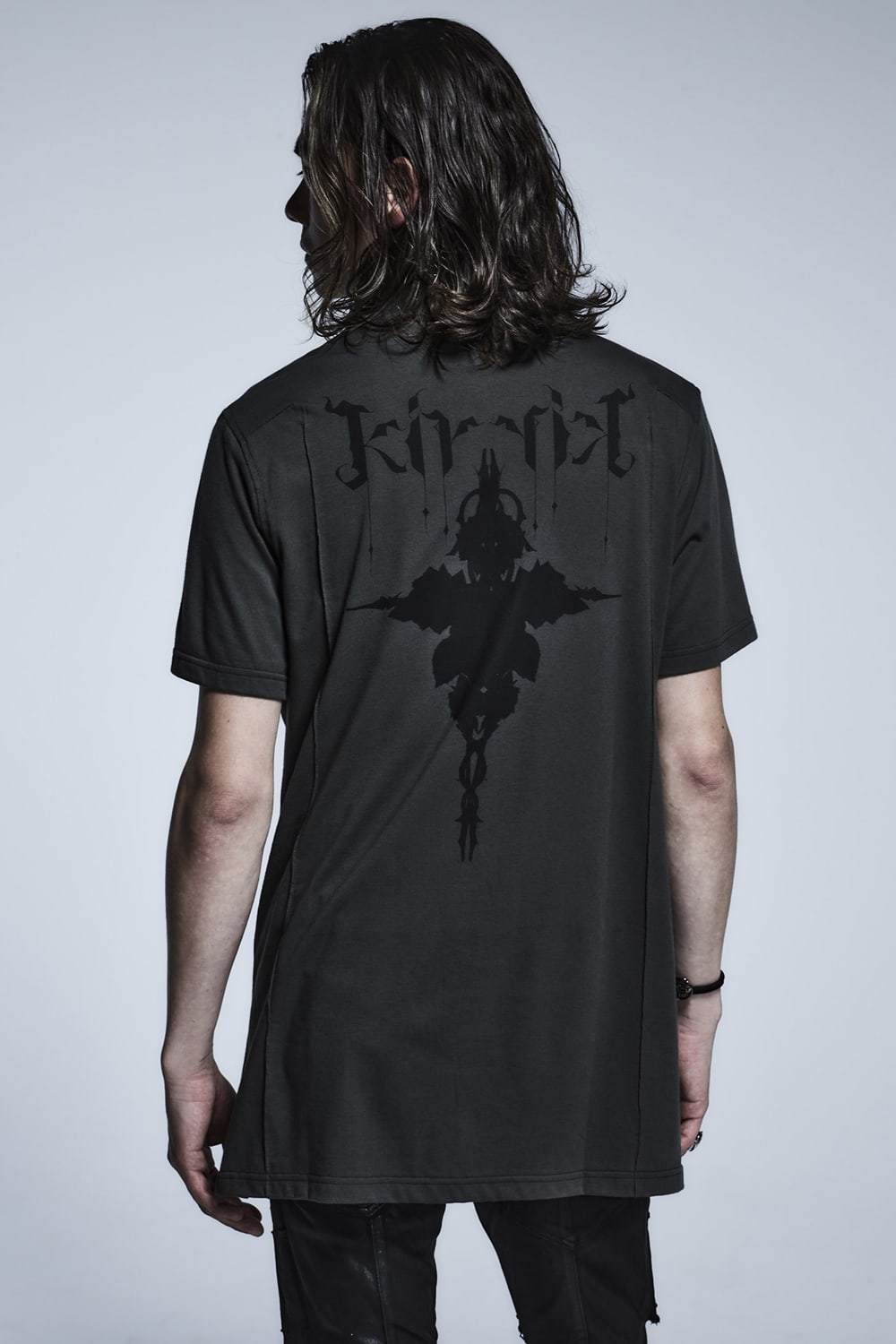 PullOver KAIKIN Shirts(Shadow Rose Print) Grey